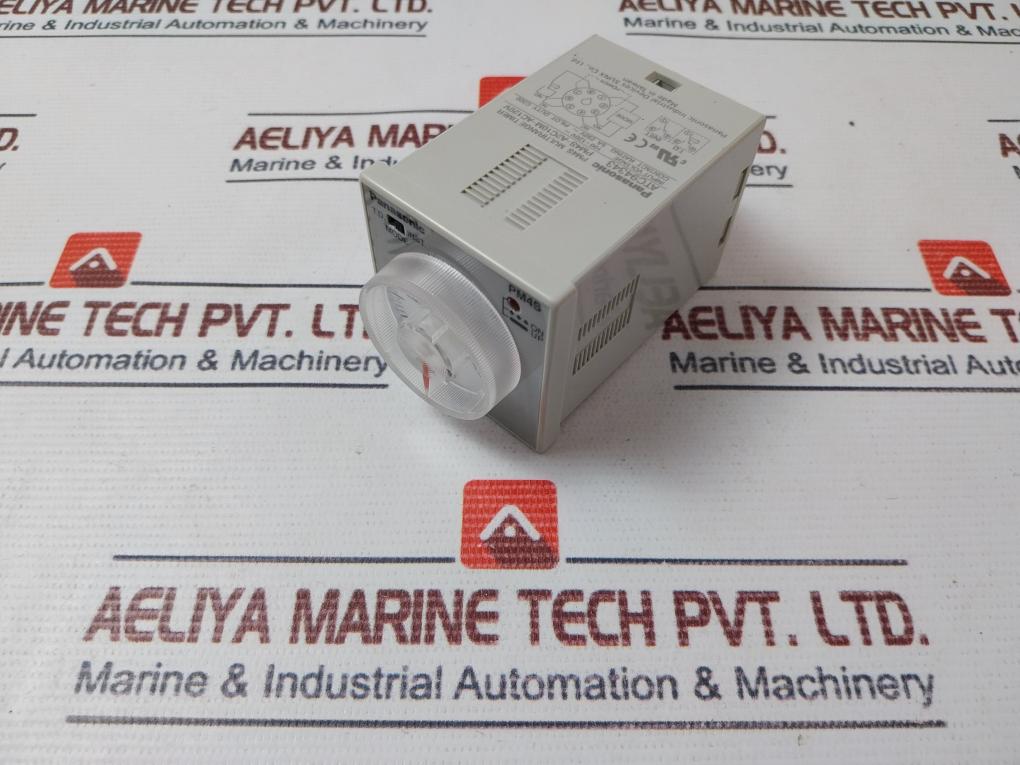 Panasonic Pm4S-a2C10M-ac120V Multirange Timer 5A 250V