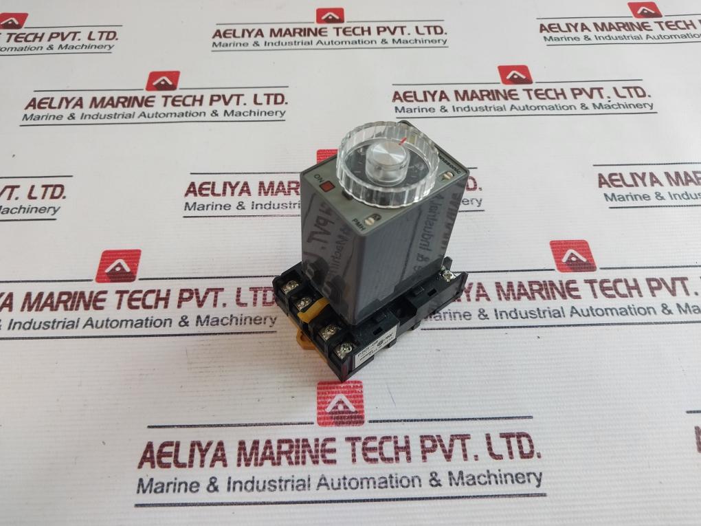 Panasonic Pmh-10M-ac120V Pmh Timer With Base 1S/10S, 7A 250V