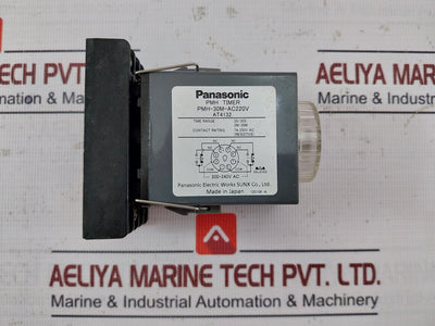 Panasonic Pmh-30M-ac220V Compact Power On-delay Timer 3S/30S At4132 200-240V