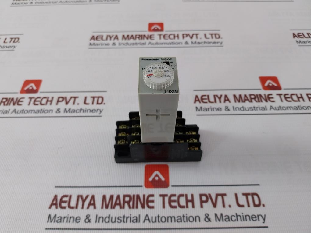 Panasonic S1Dxm-a2C10M-dc24V Time Relay Delay 24V Dc Ac250V Adx21032