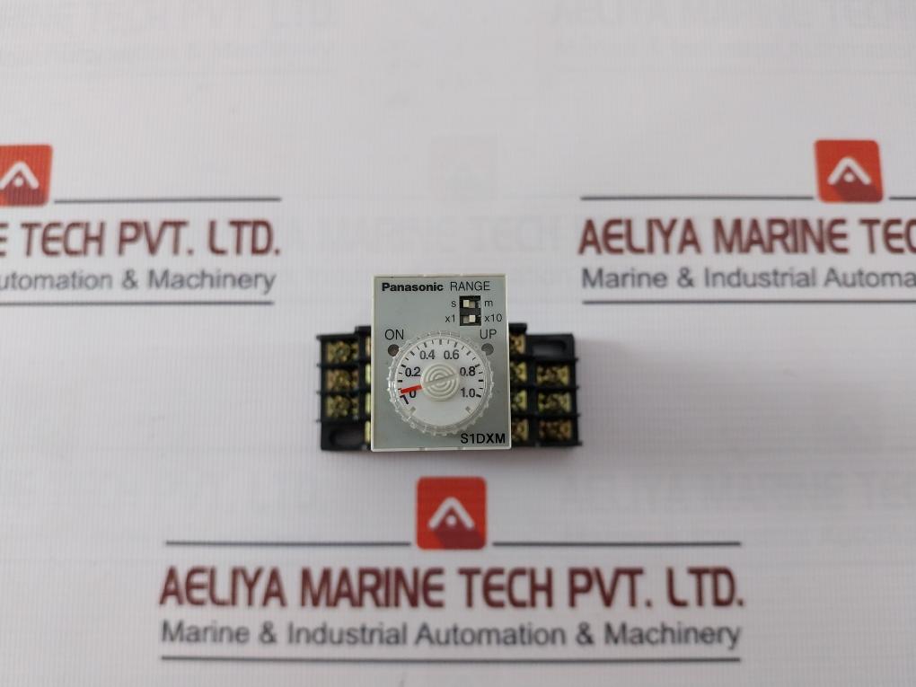 Panasonic S1Dxm-a2C10M-dc24V Time Relay Delay 24V Dc Ac250V Adx21032