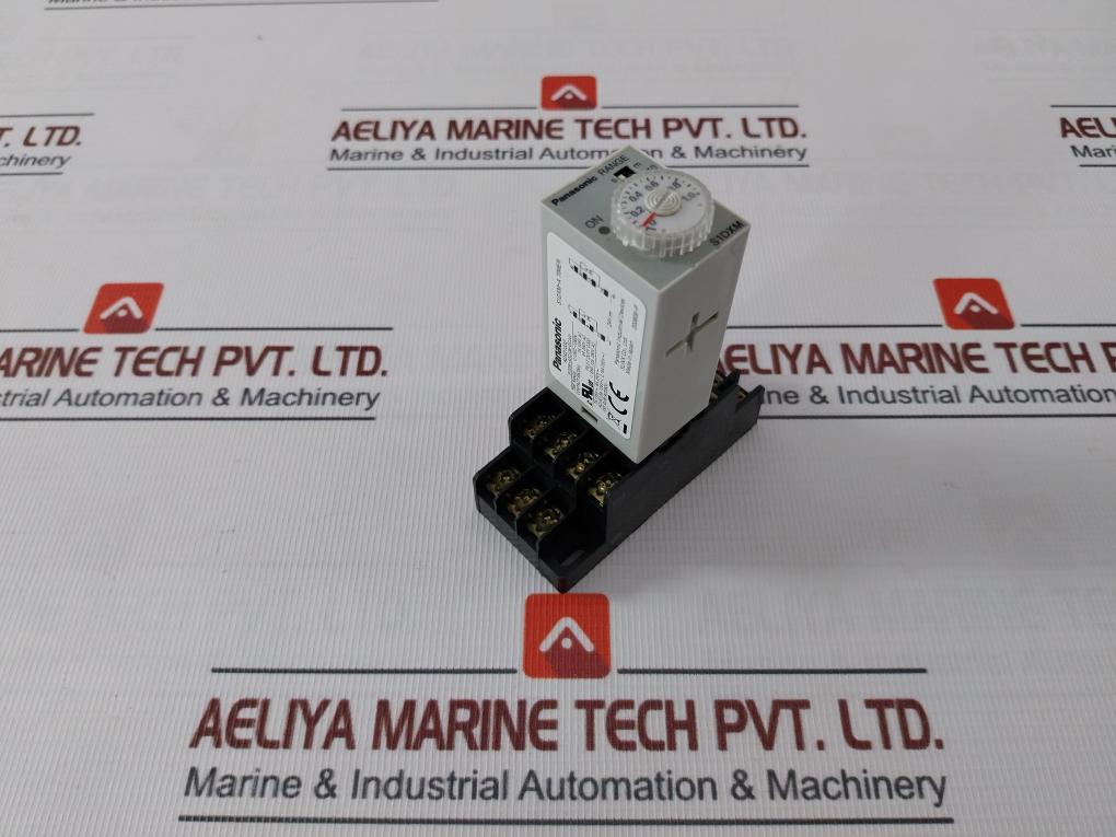 Panasonic S1Dxm-a2C10M-dc24V Time Relay Delay 24V Dc Ac250V Adx21032