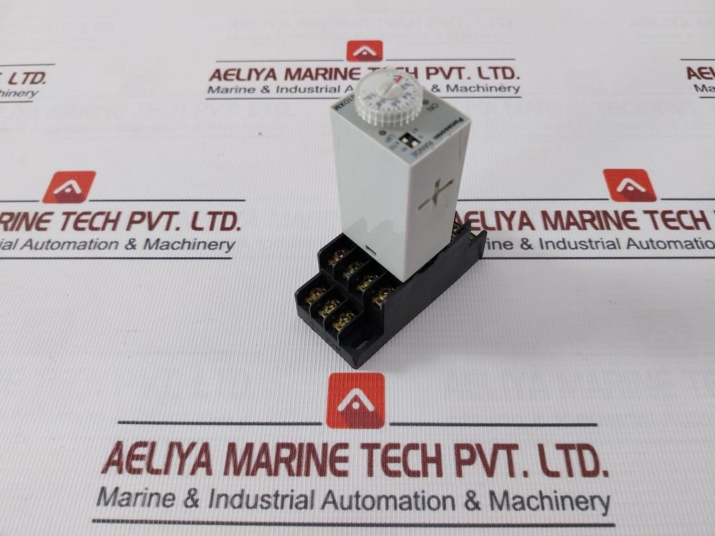 Panasonic S1Dxm-a2C10M-dc24V Time Relay Delay 24V Dc Ac250V Adx21032
