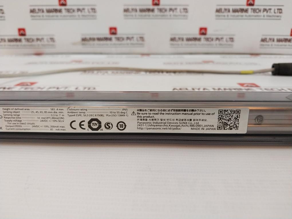 Panasonic Sf4B-h28C Compact Safety Light Curtain Ip65 Cc0000022 200Ma Max