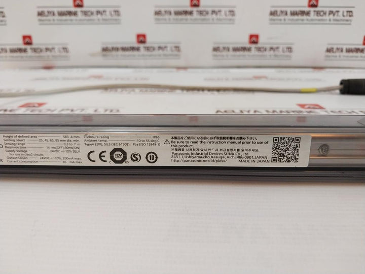 Panasonic Sf4B-h28C Compact Safety Light Curtain Ip65 Cc0000022 200Ma Max