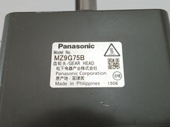 Panasonic Standard Gear Head Mz9G75B