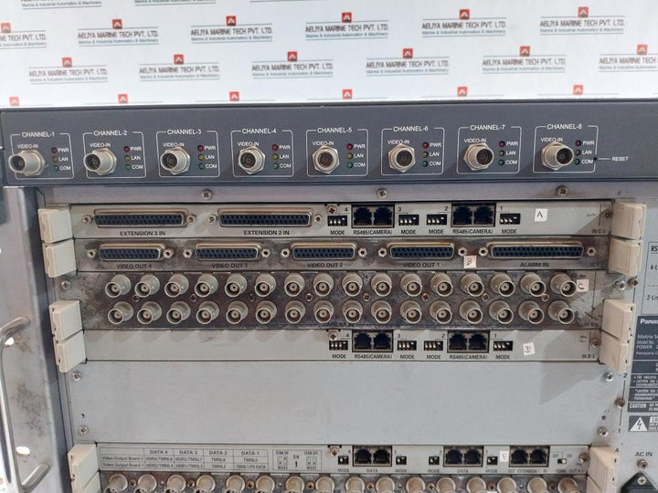 Panasonic Wj-sx650/G Matrix Switcher System 220-240V 50Hz 60W