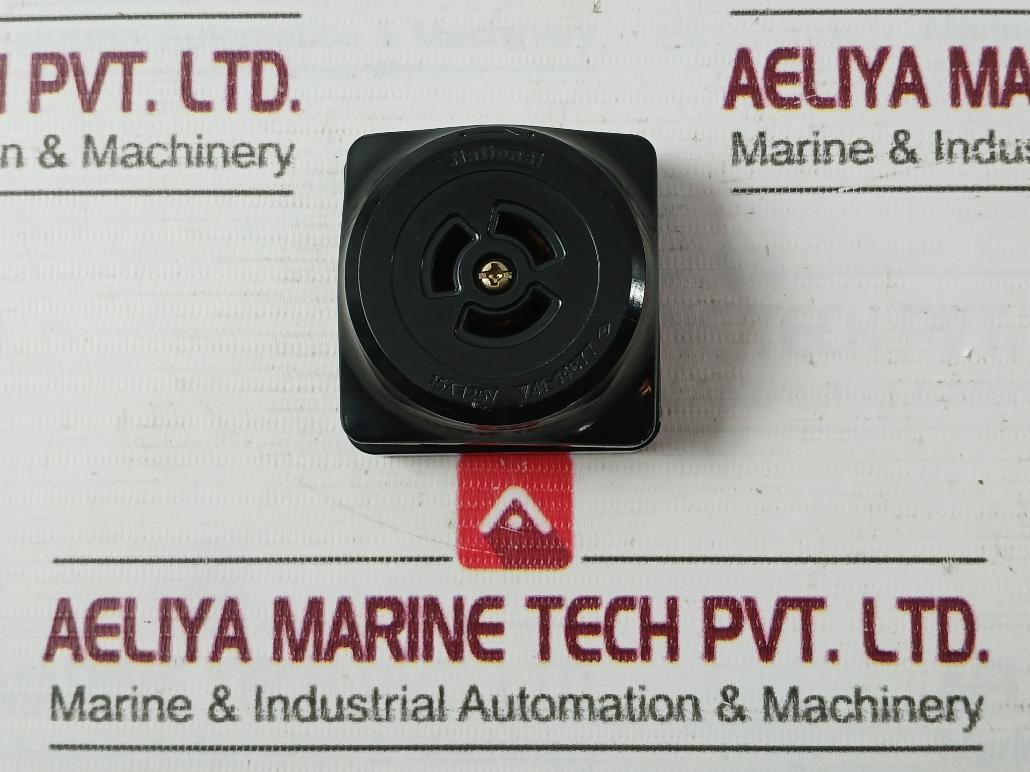 Panasonic Wk2315K Exposed Plug Outlet Black 15A 125V