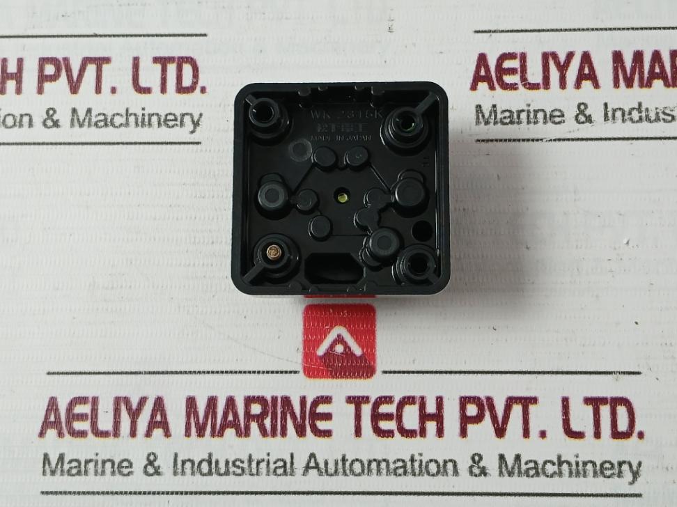 Panasonic Wk2315K Exposed Plug Outlet Black 15A 125V