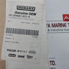 Panel-mount Capillary Thermostat Em-2-tk Jumo