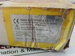 Panel Indicator -50/+600˚C 230 Vac 50/60 Hz Fema Electronica Mag-35-22-0-sp21