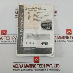 Panel Indicator -50/+600˚C 230 Vac 50/60 Hz Fema Electronica Mag-35-22-0-sp21
