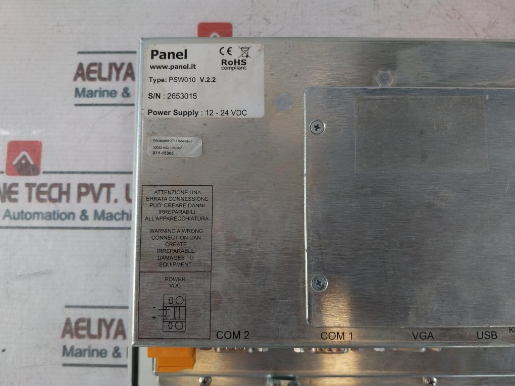 Panel Psw010 Led Backlight Panel 12-24 Vdc 1.750 Kg