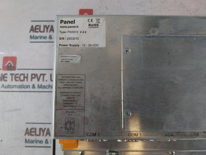 Panel Psw010 Led Backlight Panel 12-24 Vdc 1.750 Kg