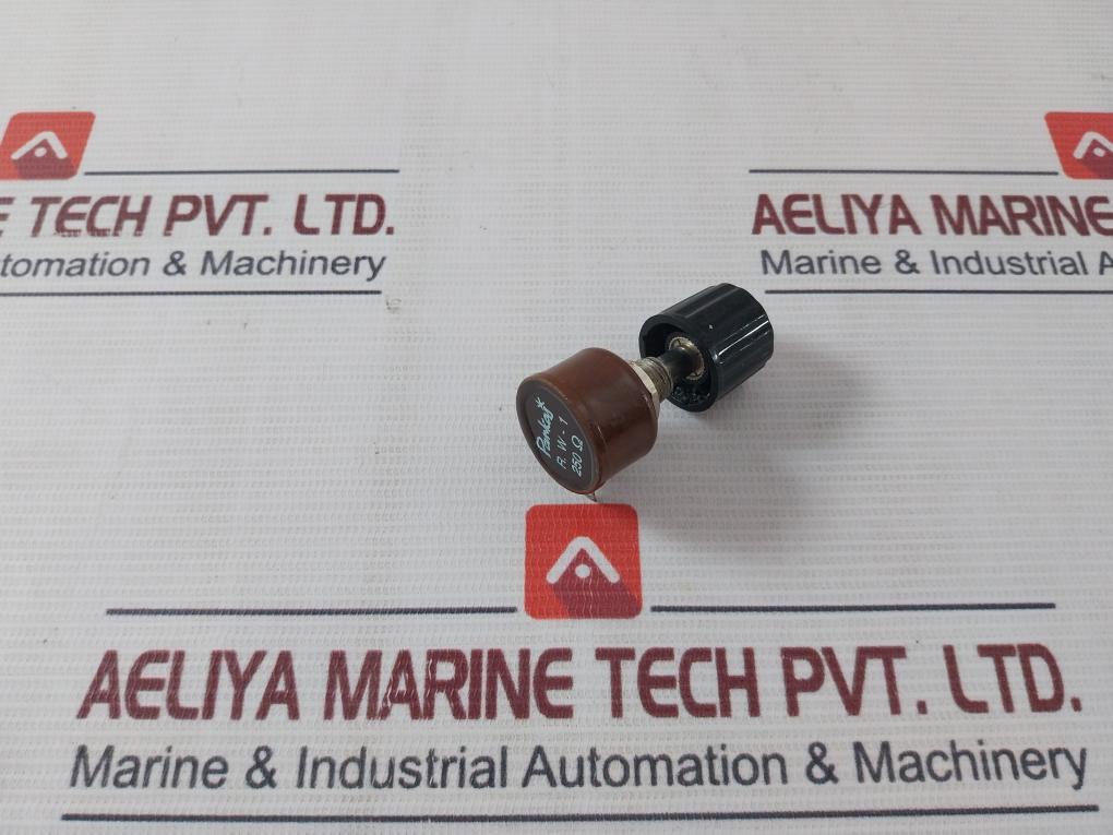 Pankaj R.W-1 Single Turn Wire Wound Potentiometer 250 Ω