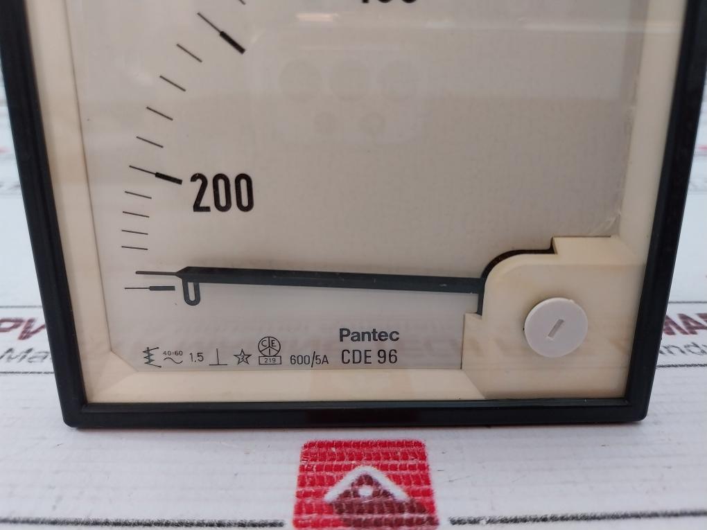 Pantec Cde 96 Ammeter 0-600A