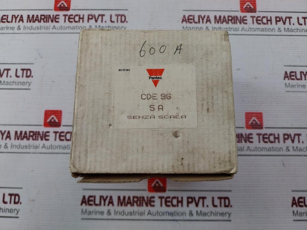 Pantec Cde 96 Ammeter 0-600A