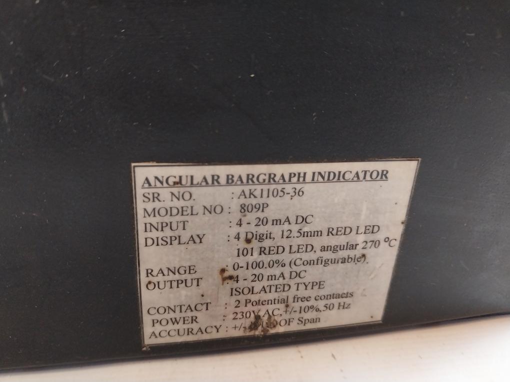 Pantech Instruments 809P Angular Bargraph Indicator