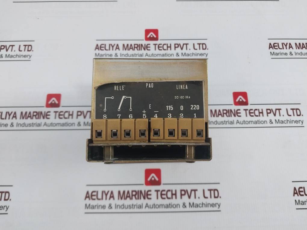 Pao Rpm 14 Control Panel For Detecting Water In Oil 50:60 Hz