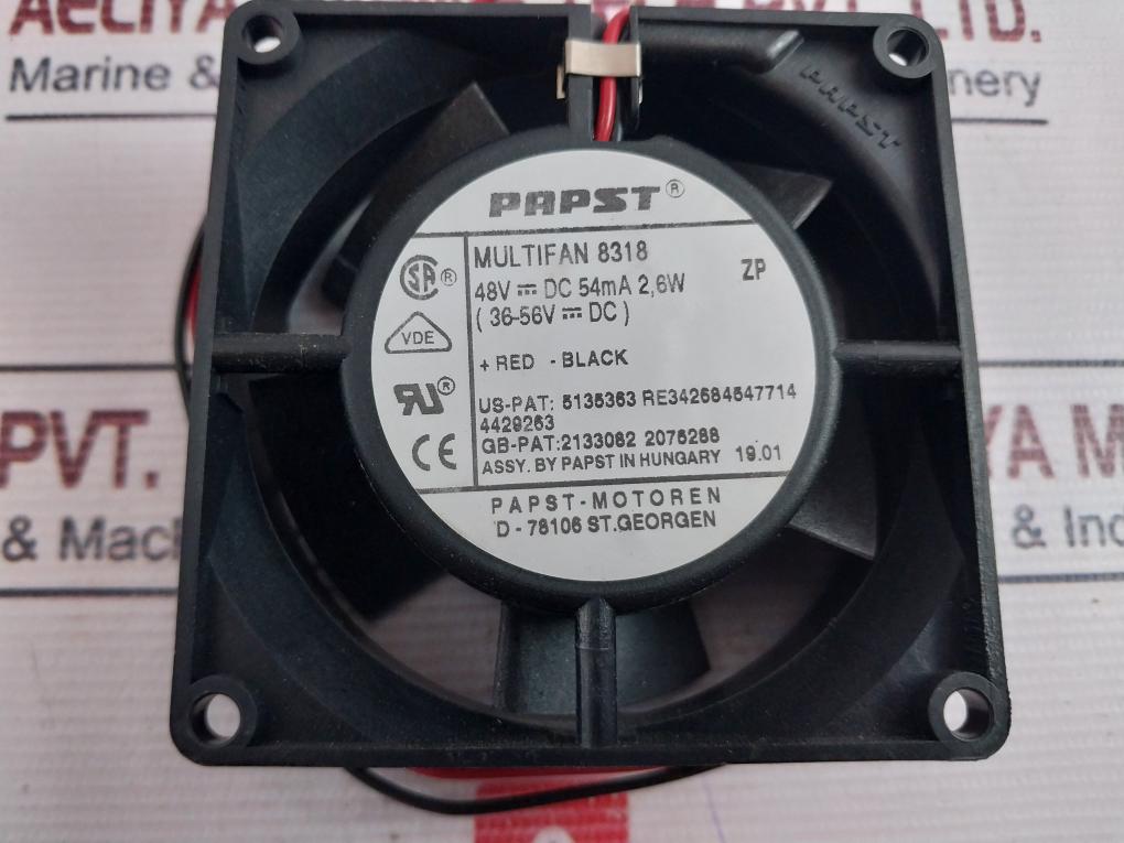 Papst Multifan 8318 Electronic Component Fan 48V