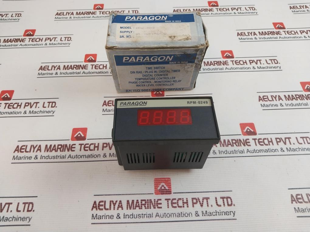 Paragon Rpm-0249 Rpm Indicator