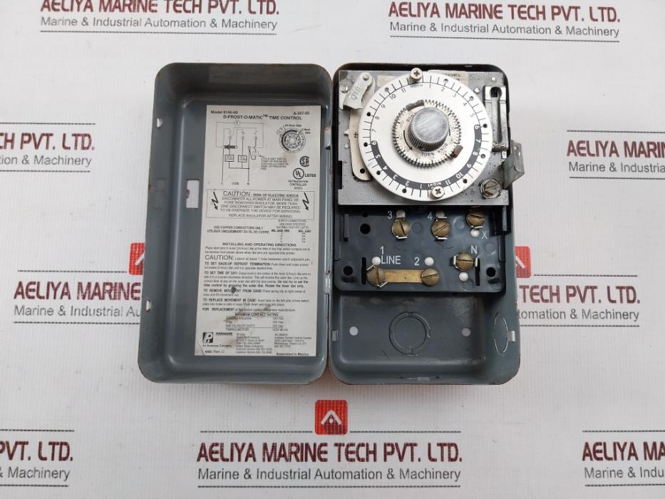 Paragon 8145-00 Defrost Control Timer 120V 60Hz 40A Rev. C