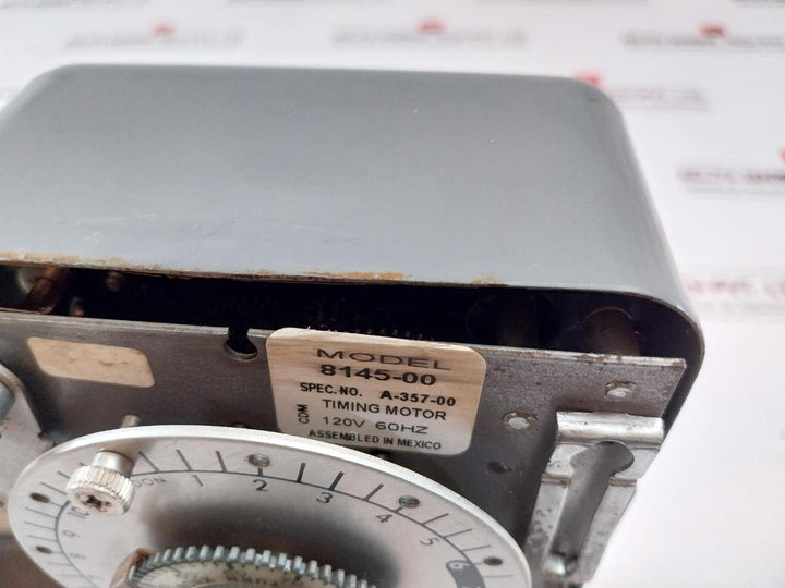 Paragon 8145-00 Defrost Control Timer 120V 60Hz 40A Rev. C