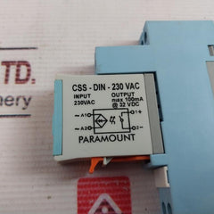 PARAMOUNT Electromagnetic Relay CSS-DIN-230VAC