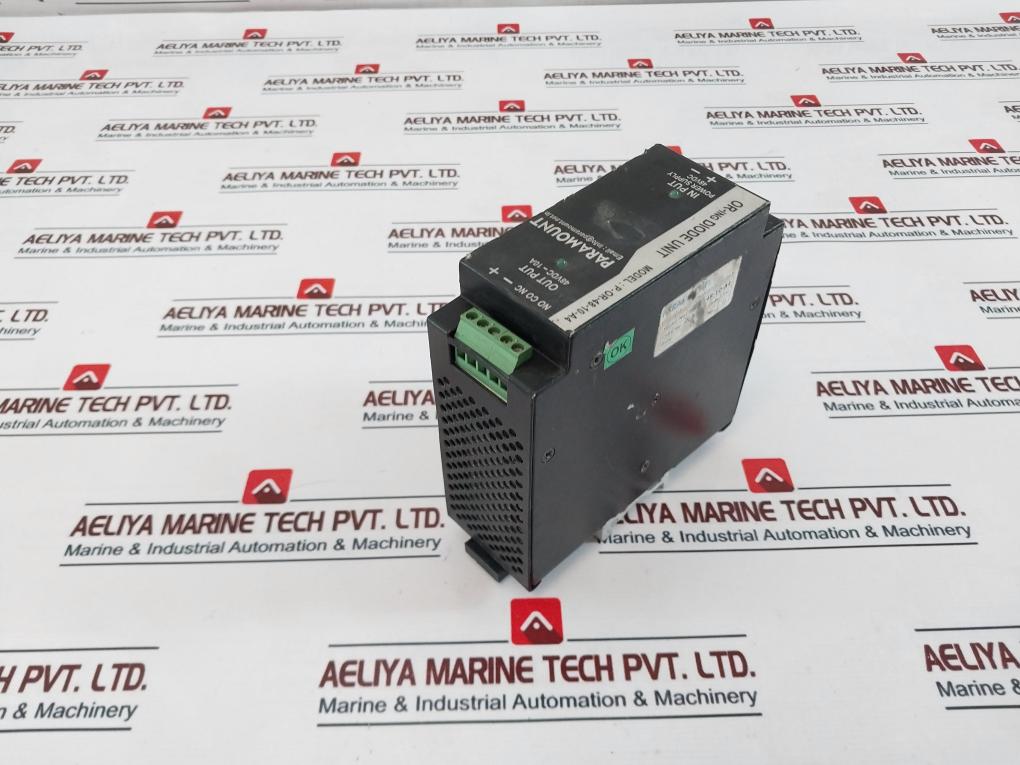 Paramount P-OR-48-10-A4 OR-ING Diode Unit 10A 48VDC