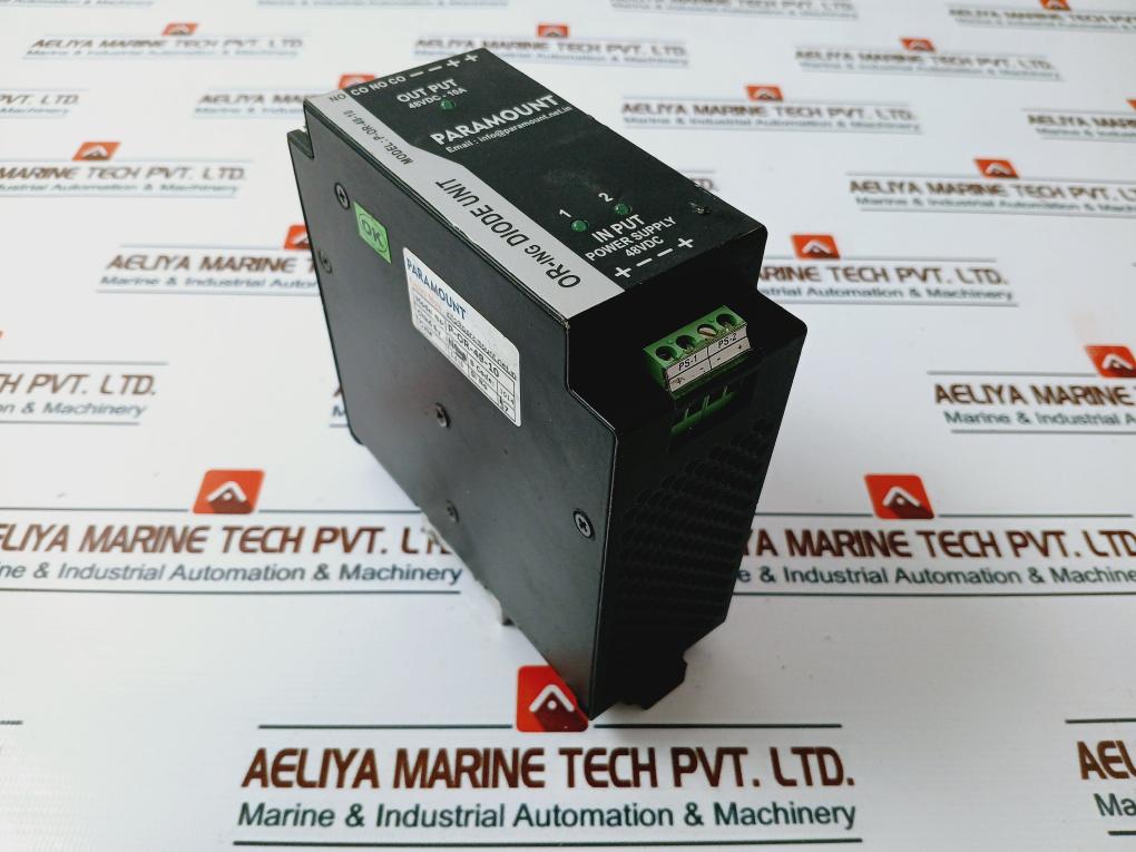 Paramount P-or-48-10 Or-ring Diode Unit 10A 48Vdc