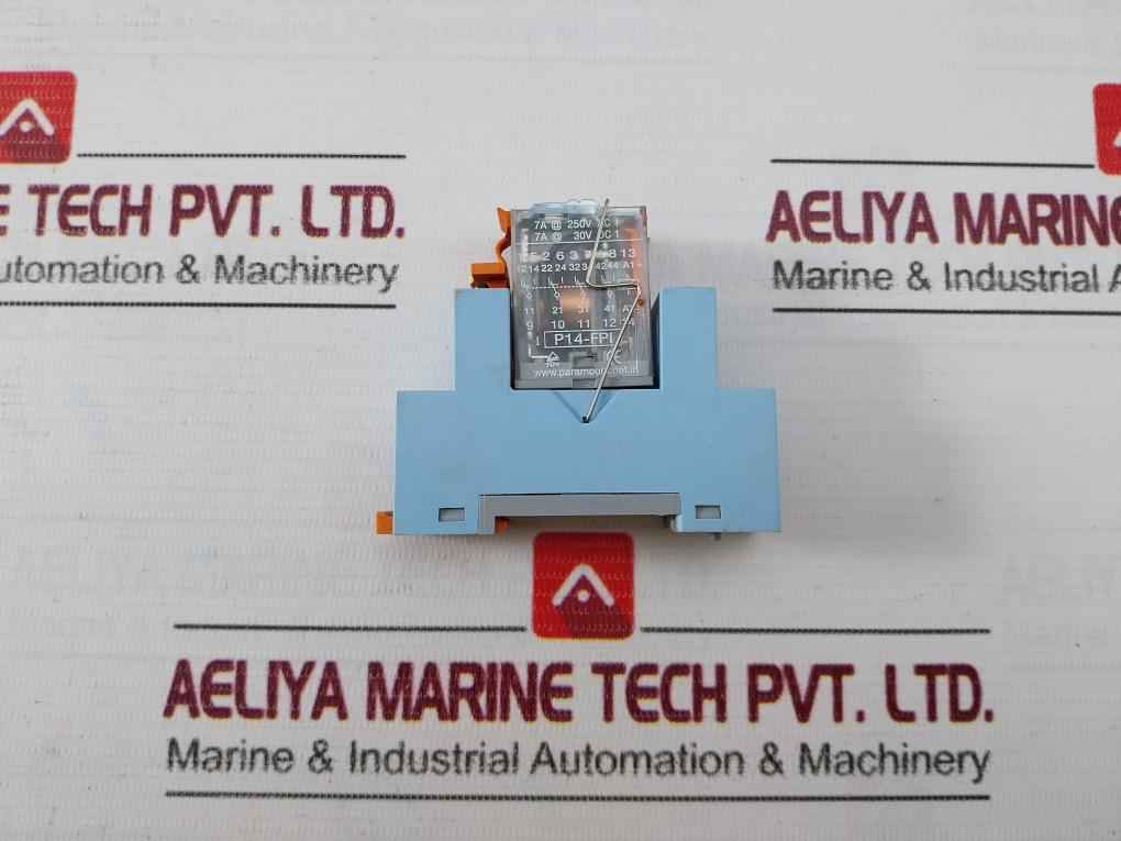 Paramount P14-fpi Relay 7A 250V Ac 230 Ac