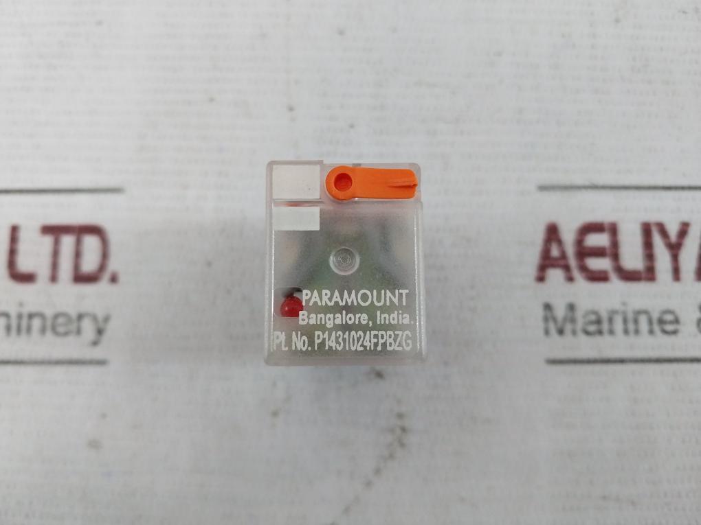 Paramount P1431024Fpbzg Four Pole Compact Industrial Plug In Relay 24Vdc