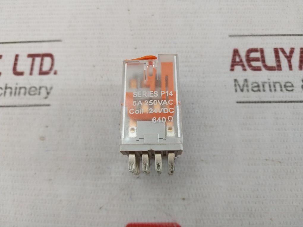 Paramount P1431024Fpbzg Four Pole Compact Industrial Plug In Relay 24Vdc