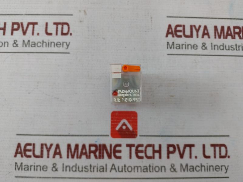 Paramount P14 Four Pole Compact Industrial Plug In Relay P1431024Fpbzg 24Vdc