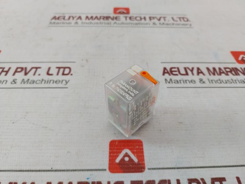 Paramount P14 Four Pole Compact Industrial Plug In Relay P1431024Fpbzg 24Vdc