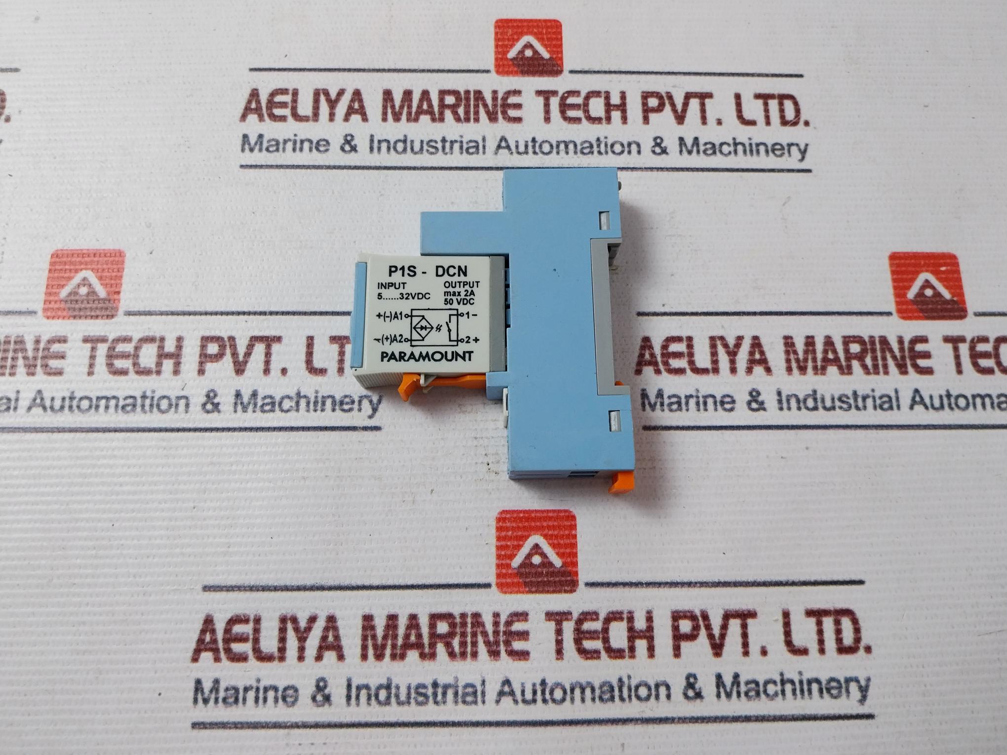 Paramount P1S-dcn Solid State Relay With Base 50Vdc