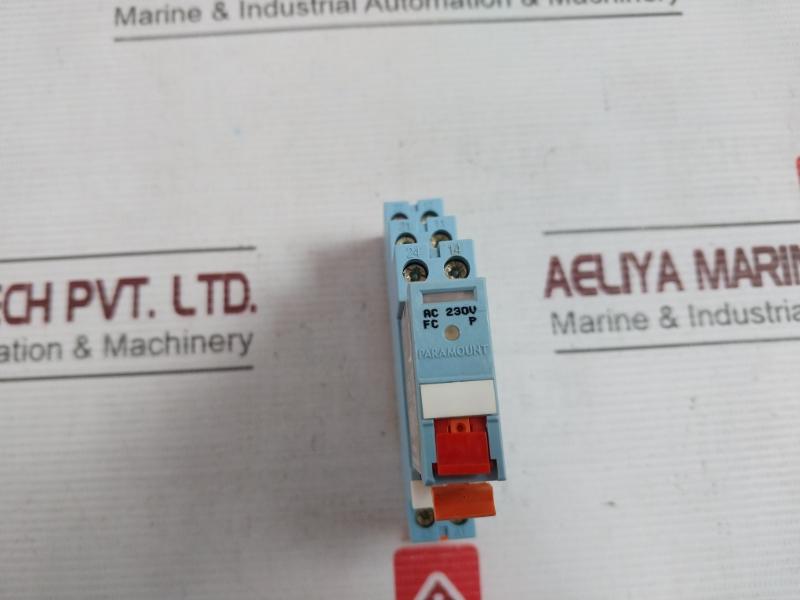 Paramount P2-fpi Plug-in Relay 230Vac 7A/250Vac 6A 30V