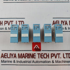 Lot of 13X PARAMOUNT P2-FPR AC 230V Relay 6A 250V AC-1 30V DC-1 IEC 61810