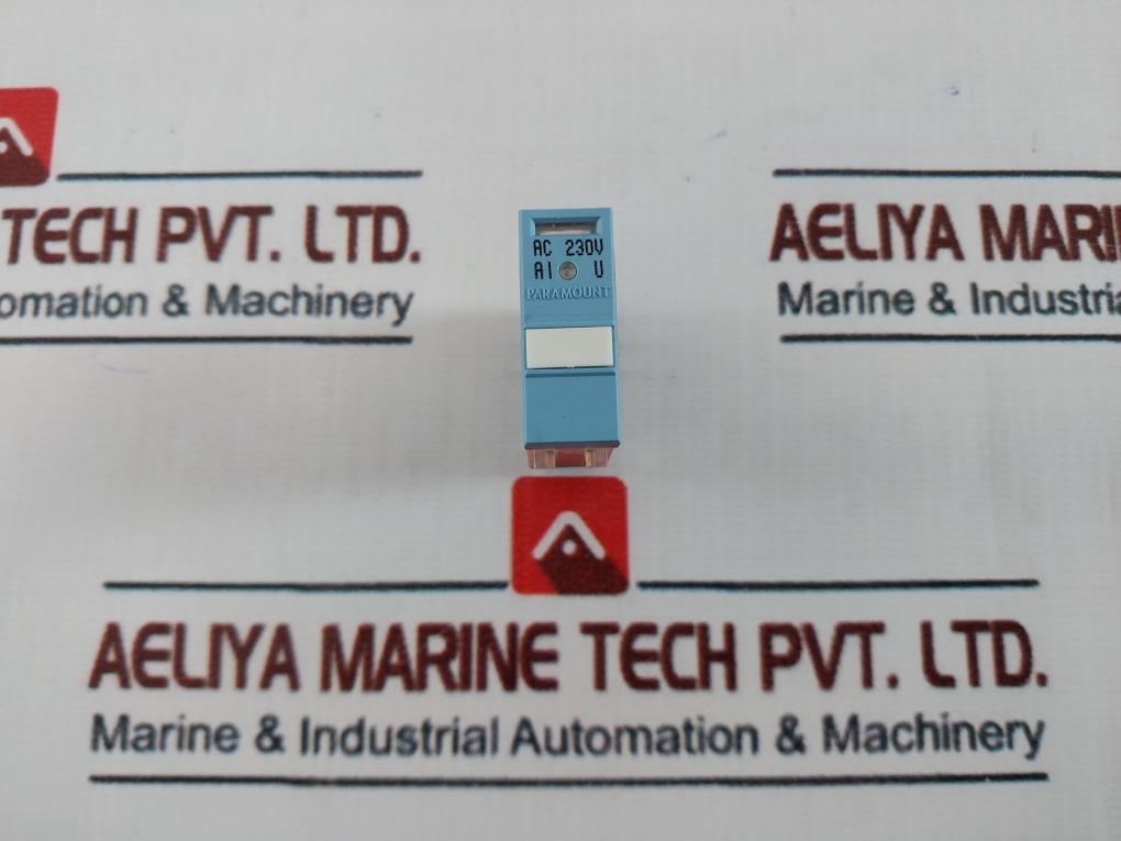 Paramount P2-fpr Ac 230V Relay 6A 250V Ac-1 30V Dc-1 Iec 61810