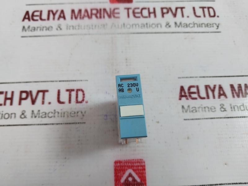 Lot of 10X Paramount P2-FPR Relay AC 230V 6A 250V AC-1 30V DC-1