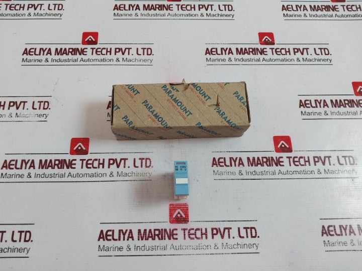 Lot of 10X Paramount P2-FPR Relay AC 230V 6A 250V AC-1 30V DC-1