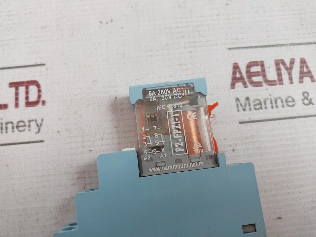 Paramount P2-fpzi-1 Relay Dc 48V 6A 250V 30V