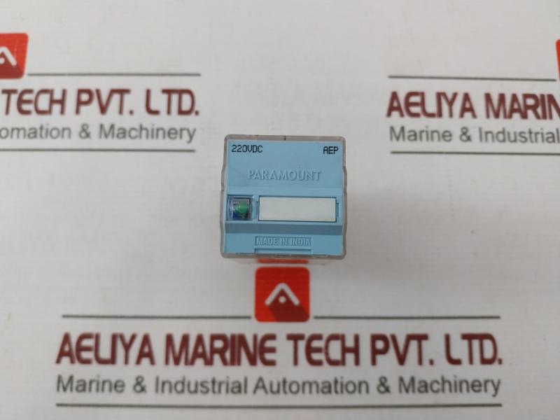 Paramount P3-2-pz-m Coil Relay 10A 250V Ac1 5A 220V Dc1 3A 220V Dc13