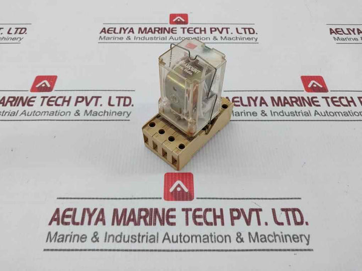 Paramount Series P3 2C/O F Z Coil Relay With An Electromatic Base Used