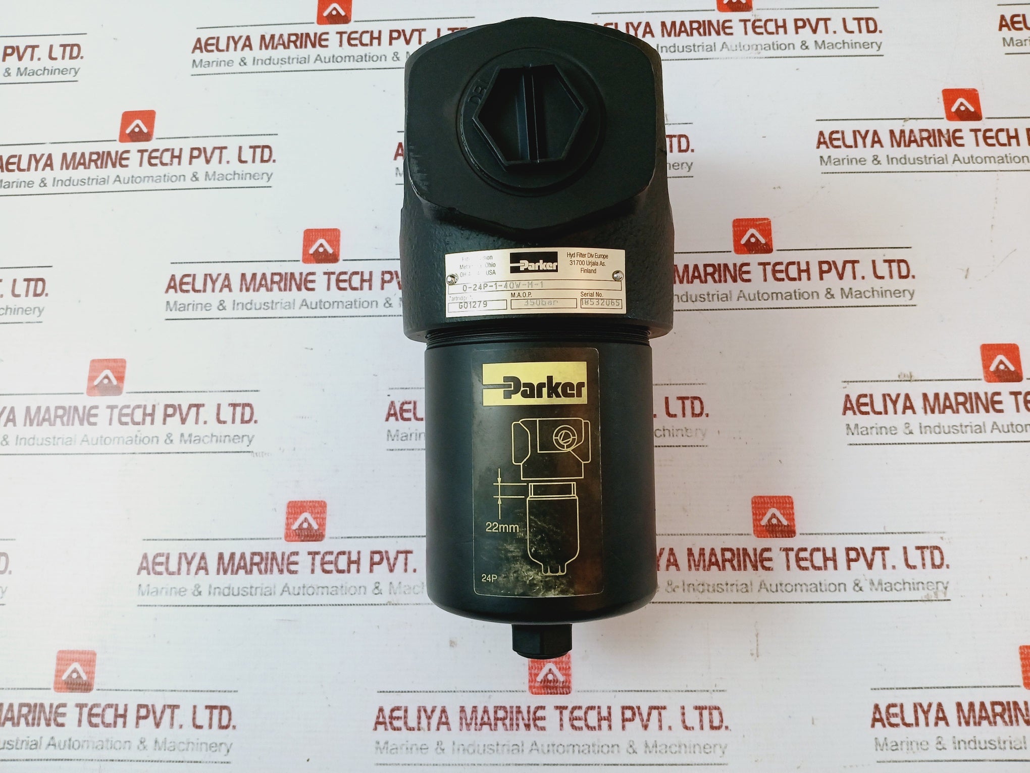 Parker 0-24p-1-40w-m-1 Hydraulic Filter Cartridge