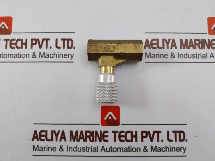 Parker 003371002 Flow Control Valve 250 Psig Max
