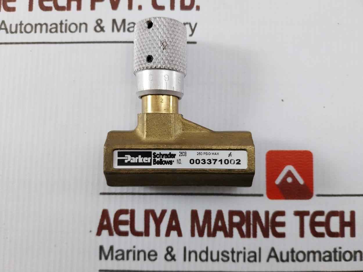 Parker 003371002 Flow Control Valve 250 Psig Max