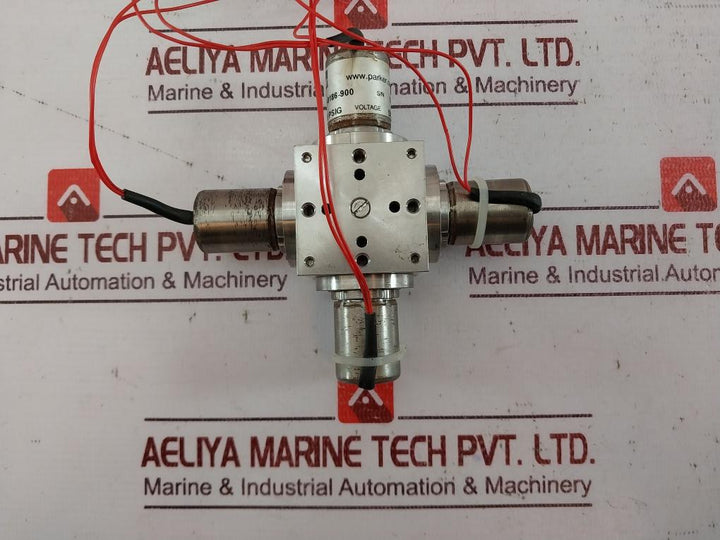 Parker 018-0186-900 Multichannel Inert Ptfe Manifold Valve Vac-20 Psig