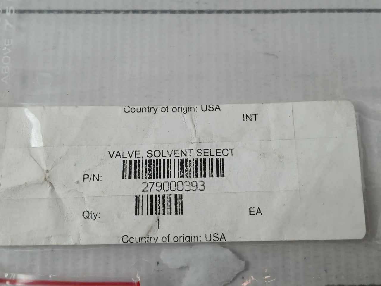 Parker 066-0160-900 Solvent Select General Valve Dc 12 V