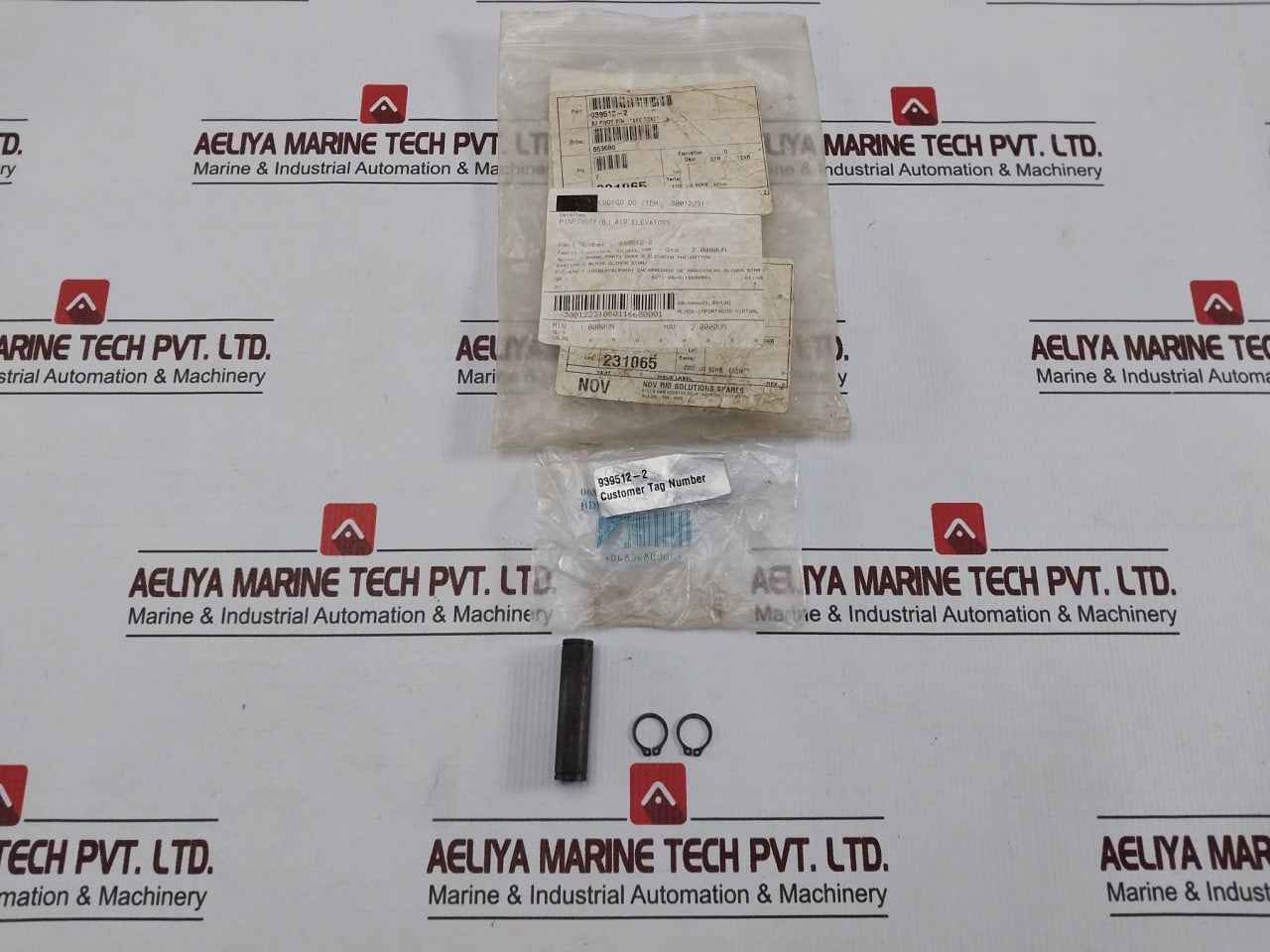 Parker 0683680000 Bj Pivot Pin Spare Parts For Pneumatic Elevator 939512-2